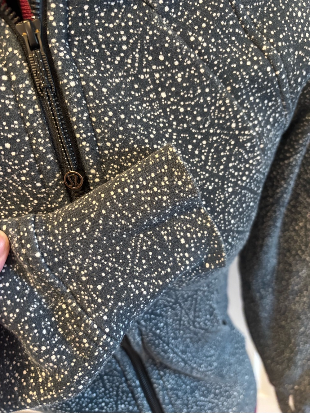 lululemon athletica Speckled Hooded Zip Jacket - Picture 3 of 5